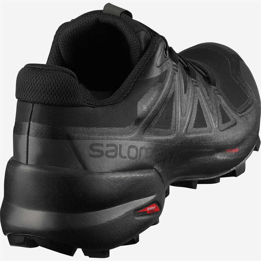 Pánské černé tenisky a boty Salomon Speedcross 5 GTX GORE-TEX Black/Black/Phantom 407953 běžecké botasky a obuv Salomon