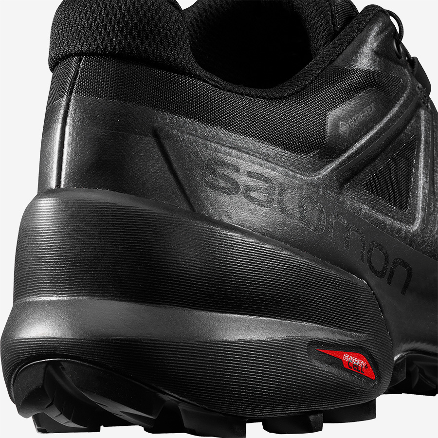 Pánské černé tenisky a boty Salomon Speedcross 5 GTX GORE-TEX Black/Black/Phantom 407953 běžecké botasky a obuv Salomon