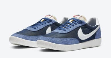 Pánské modré tenisky a boty Nike Killshot OG Coastal Blue/White-Stone Blue-White DC1982-400 sportovní nízké botasky a obuv Nike