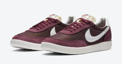 Pánské vínové tenisky a boty Nike Killshot OG Dark Beetroot/White-Villain Red-White DC1982-600 sportovní nízké botasky a obuv Nike