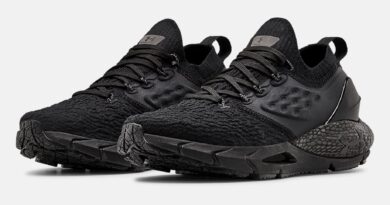 Dámské černé tenisky a boty Under Armour Hovr Phantom 2 Black/Black/Black 3023021-002 nízké běžecké botasky a obuv UA