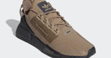 Pánské hnědé tenisky a boty adidas NMD R1 V2 Cardboard/Cardboard-Core Black FY6861 nízké sportovní botasky a obuv adidas