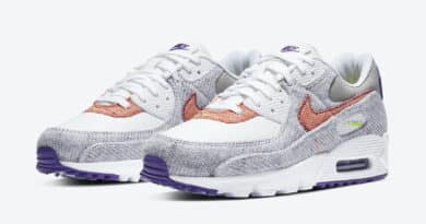 Pánské bílé tenisky a boty Nike Air Max 90 NRG White/Electric Green-Court Purple CT1684-100 nízké sportovní botasky a obuv Nike