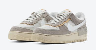 Pánské bílé béžové tenisky Nike Air Force 1 Shadow Wild White/Grey/Beige/Orange DC5270-016 nízké boty a obuv Nike AF1