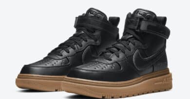 Pánské černé tenisky Nike Air Force 1 Gore-Tex Boot Black/Anthracite-Gum Medium Brown CT2815-001 vysoké kožené boty a obuv Nike AF1