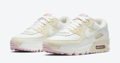 Dámské bílé krémové tenisky a boty Nike Air Max 90 Summit White/Metallic Red Bronze-Light Orewood Brown CT1873-100 nízké botasky a obuv