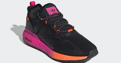 Pánské černé tenisky a boty adidas ZX 2K Boost Core Black/Core Black/Solar Red FV9997 běžecké botasky a obuv adidas
