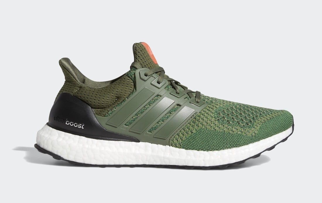 Pánské zelené tenisky a botasky adidas Ultra Boost 1.0 Base Green/Base Green-Core Black AF5837 nízké běžecké boty a obuv Adidas