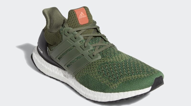 Pánské zelené tenisky a botasky adidas Ultra Boost 1.0 Base Green/Base Green-Core Black AF5837 nízké běžecké boty a obuv Adidas