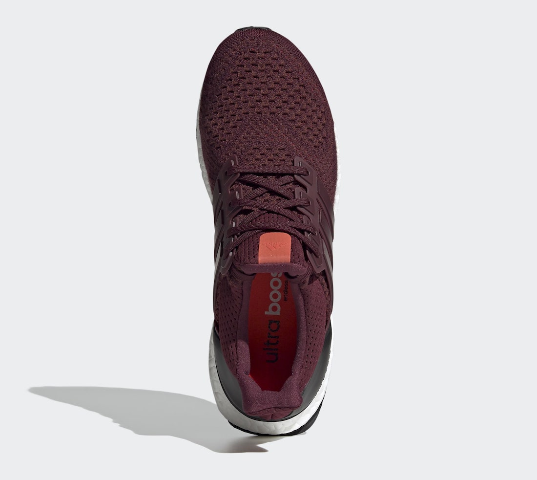 Pánské vínové tenisky a botasky adidas Ultra Boost 1.0 Maroon/Maroon-Black AF5836 nízké běžecké boty a obuv Adidas