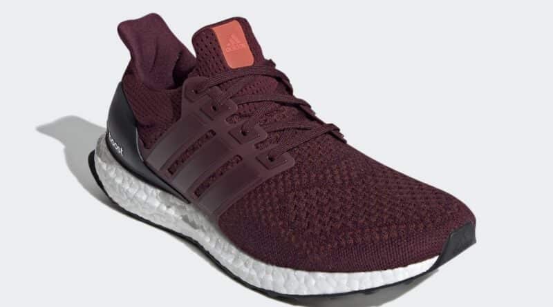 Pánské vínové tenisky a botasky adidas Ultra Boost 1.0 Maroon/Maroon-Black AF5836 nízké běžecké boty a obuv Adidas