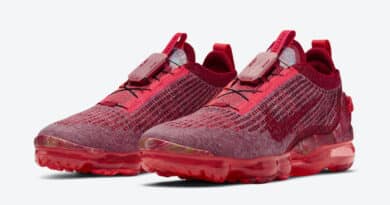 Pánské červené tenisky a boty Nike Air VaporMax 2020 Team Red/Gym Red-Flash Crimson CT1823-600 běžecké botasky a obuv Nike