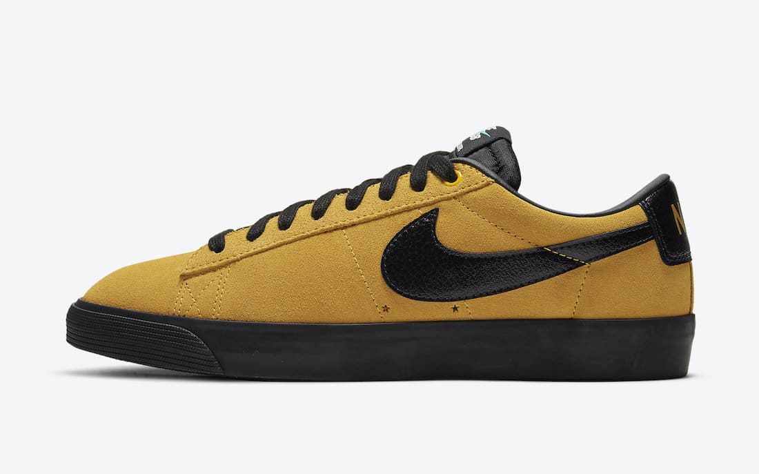 Tenisky Nike Sb Blazer Low Gt Gold Black 700 Mirdo Cz