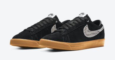 Pánské černé tenisky a boty Wacko Maria x Nike SB Blazer Low Black/White-Gum DA7257-001 nízké skate botasky a obuv Nike