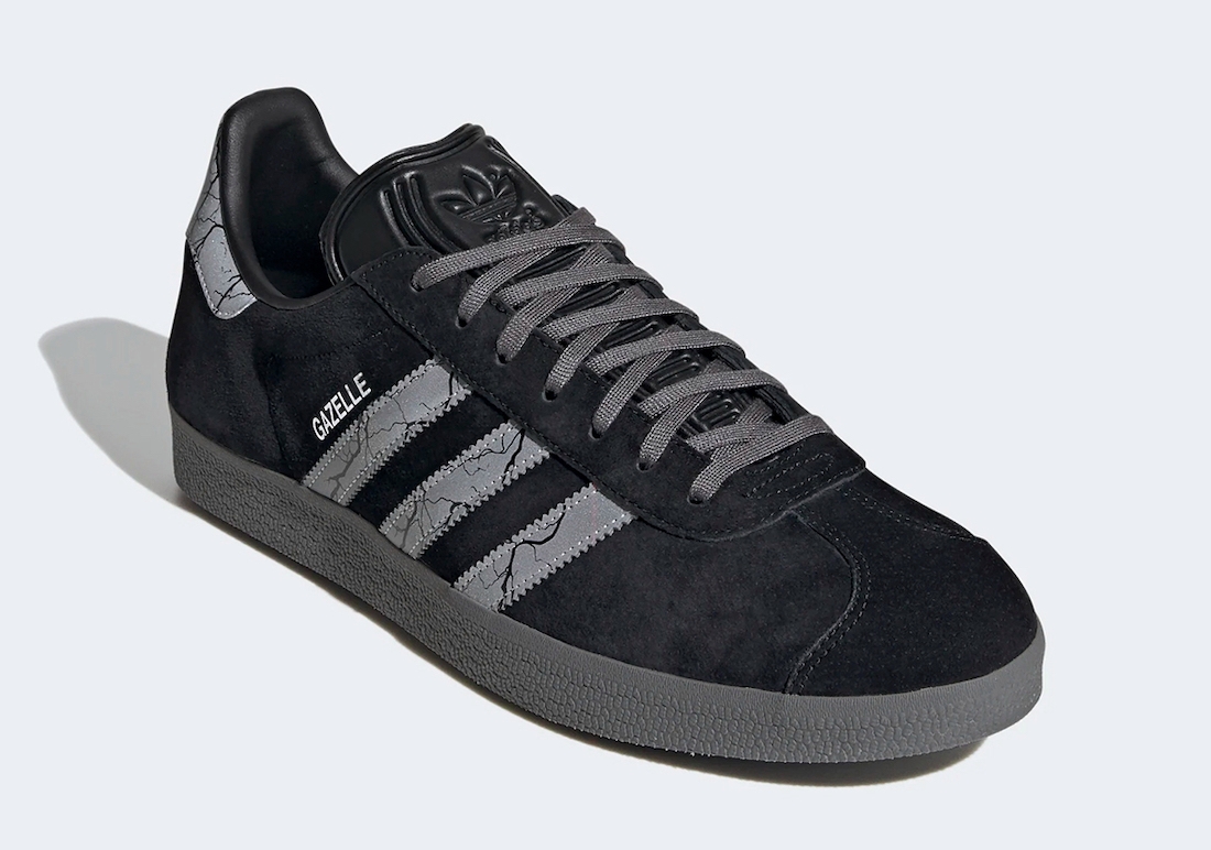 Pánské černé tenisky a boty Star Wars x adidas Gazelle Core Black/Silver Metallic-Grey Four GZ2753 sportovní botasky a obuv adidas