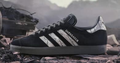 Pánské černé tenisky a boty Star Wars x adidas Gazelle Core Black/Silver Metallic-Grey Four GZ2753 sportovní botasky a obuv adidas