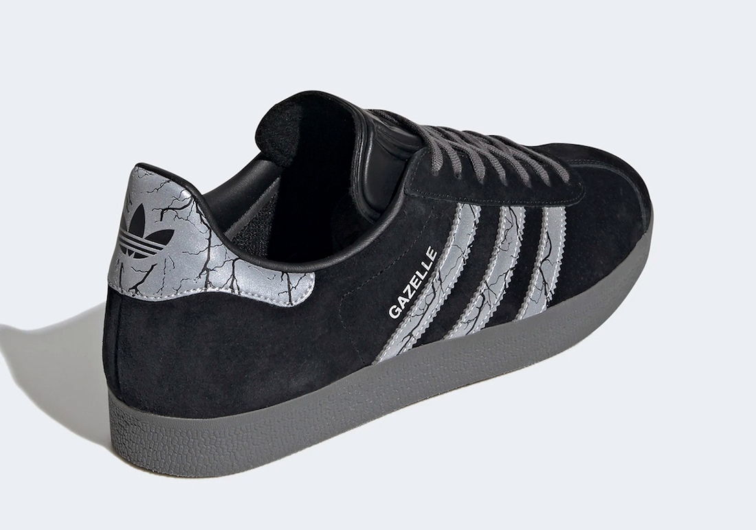 Pánské černé tenisky a boty Star Wars x adidas Gazelle Core Black/Silver Metallic-Grey Four GZ2753 sportovní botasky a obuv adidas