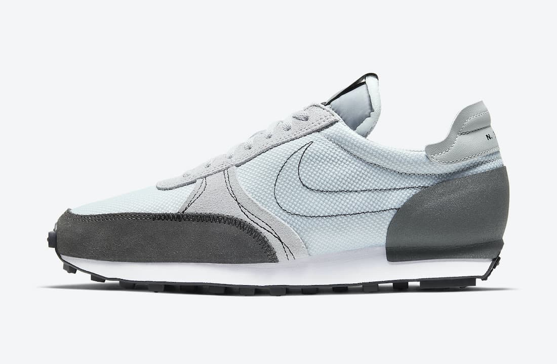 Pánské šedé modré tenisky a boty Nike Daybreak Type Wolf Grey/Black-Iron Grey-White CT2556-001 nízké retro botasky a obuv Nike