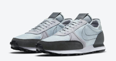 Pánské šedé modré tenisky a boty Nike Daybreak Type Wolf Grey/Black-Iron Grey-White CT2556-001 nízké retro botasky a obuv Nike