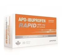 APO-Ibuprofen Rapid 400 mg 20 kapslí