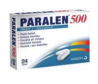 Paralen 500 mg 24 tablet