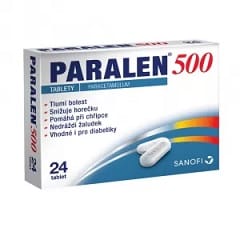 PARALEN 500 mg 24 tablet