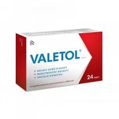 VALETOL 24 neobalených tablet