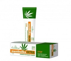 Cannaderm Mentholka EXTRA konopné mazání 150ml