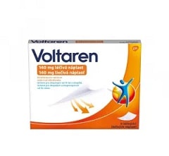 VOLTAREN Léčivá náplast 140 mg 5 kusů