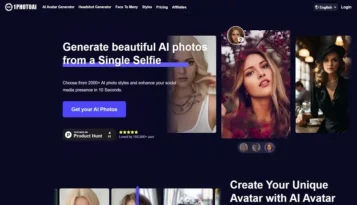 1PhotoAI: Generujte portrétní fotografie v profesionální kvalitě