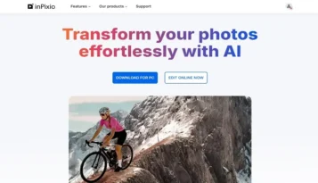 InPixio: Nástroj pro úpravu fotografií a obrázků pro každého
