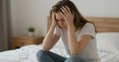 Nízký krevní tlak a únava – žena cítící slabost a vyčerpání